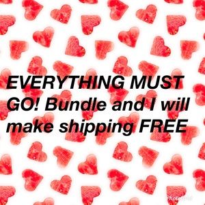 Everything must go! Make an offer!